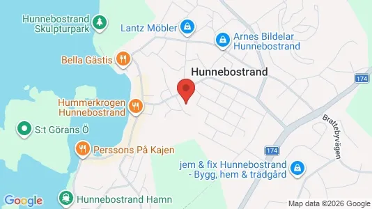 Affärslokaler att hyra i Sotenäs - Bild från Google Street View