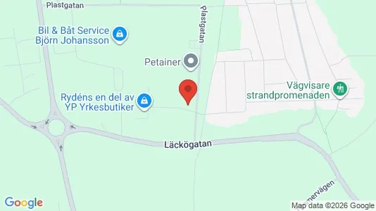 Affärslokaler att hyra i Lidköping - Bild från Google Street View