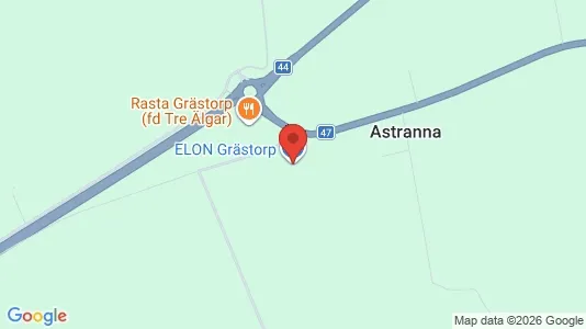 Affärslokaler att hyra i Grästorp - Bild från Google Street View