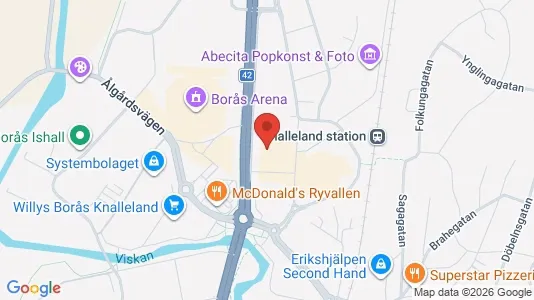 Kontorslokaler att hyra i Borås - Bild från Google Street View