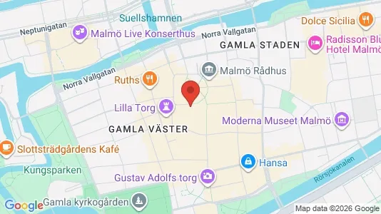 Kontorslokaler att hyra i Malmö Centrum - Bild från Google Street View