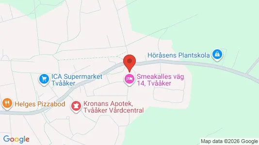 Kontorslokaler att hyra i Varberg - kort over placeringen