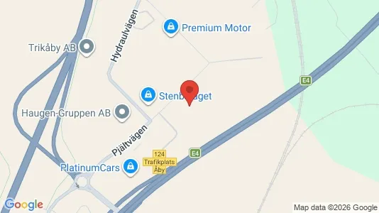 Lagerlokaler att hyra i Norrköping - kort over placeringen
