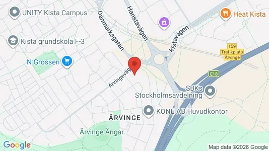 Kontorslokaler att hyra i Västerort - kort over placeringen