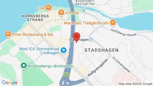 Kontorslokaler att hyra i Kungsholmen - kort over placeringen