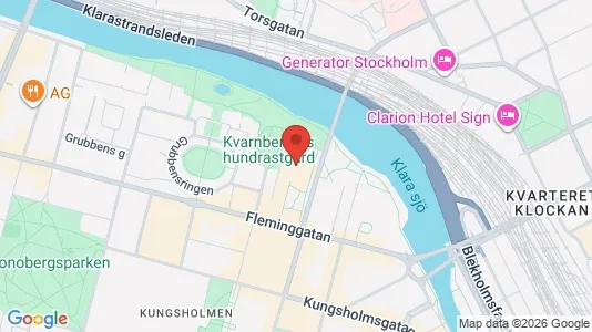 Kontorslokaler att hyra i Kungsholmen - kort over placeringen