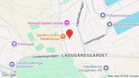 Kontorslokaler att hyra i Stockholm Innerstad - kort over placeringen