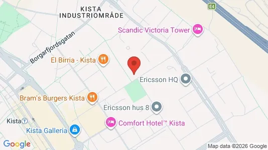 Kontorslokaler att hyra i Västerort - kort over placeringen