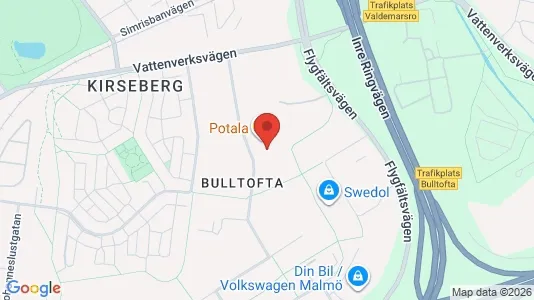 Kontorslokaler att hyra i Malmö Centrum - kort over placeringen