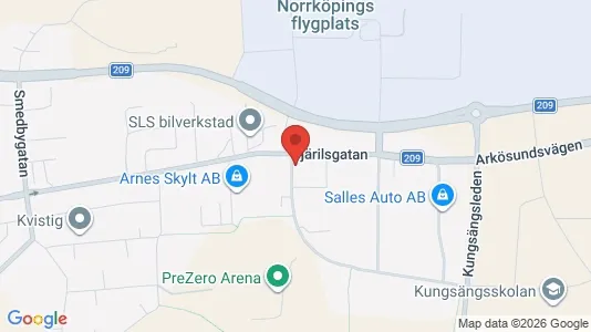 Kontorslokaler att hyra i Norrköping - Bild från Google Street View