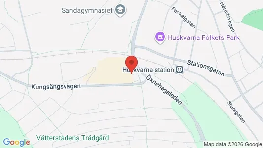 Kontorslokaler att hyra i Uppsala - kort over placeringen