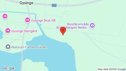 Bostadsfastigheter till försäljning i Sandviken - kort over placeringen