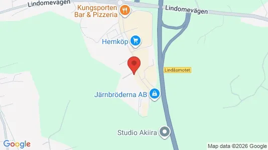 Kontorslokaler att hyra i Kungsbacka - kort over placeringen