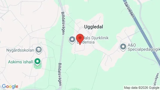 Kontorslokaler att hyra i Askim-Frölunda-Högsbo - kort over placeringen