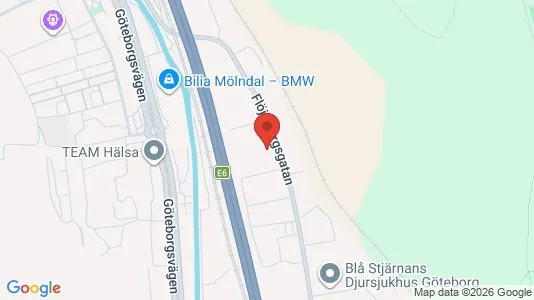 Kontorslokaler att hyra i Mölndal - Bild från Google Street View