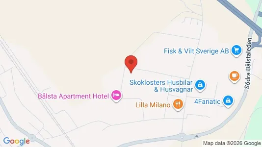 Industrilokaler till försäljning i Håbo - Bild från Google Street View