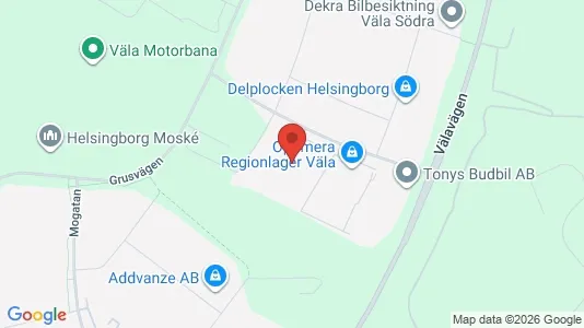 Kontorslokaler att hyra i Helsingborg - Bild från Google Street View