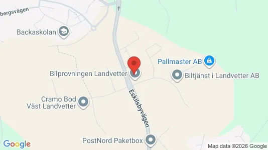 Lagerlokaler att hyra i Härryda - Bild från Google Street View