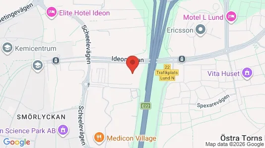 Kontorslokaler att hyra i Lund - Bild från Google Street View