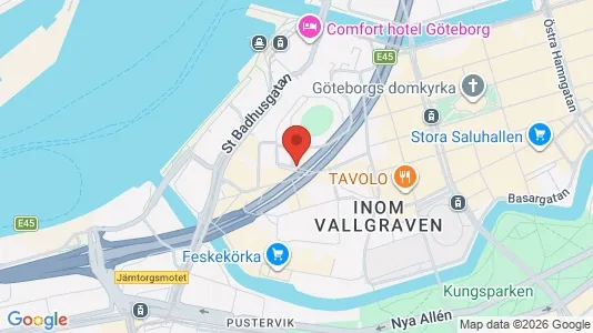 Kontorslokaler att hyra i Göteborg Centrum - Bild från Google Street View
