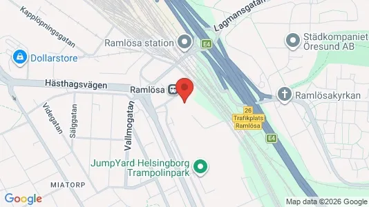 Kontorslokaler att hyra i Helsingborg - Bild från Google Street View