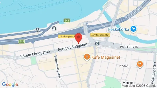 Kontorslokaler att hyra i Göteborg Centrum - kort over placeringen