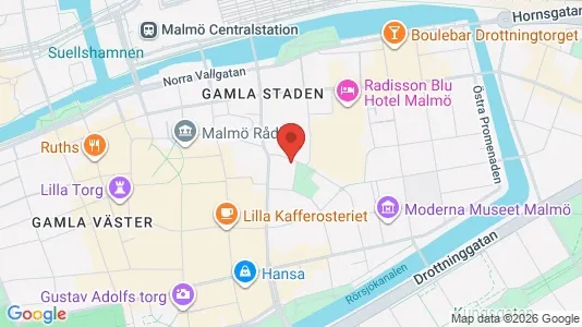 Kontorslokaler att hyra i Malmö Centrum - Bild från Google Street View