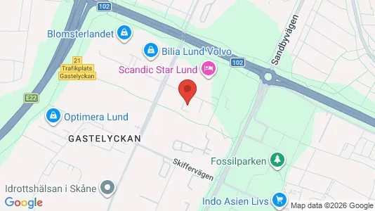 Kontorslokaler att hyra i Lund - Bild från Google Street View