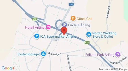 Affärslokaler att hyra i Årjäng - Bild från Google Street View