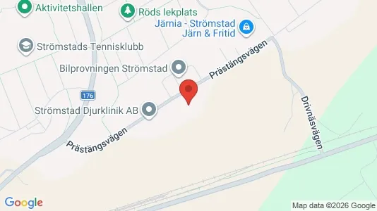 Affärslokaler att hyra i Strömstad - Bild från Google Street View