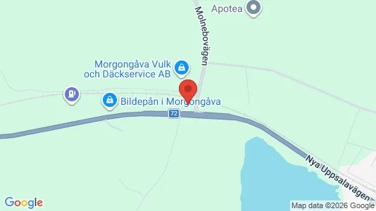 Affärslokaler att hyra i Heby - Bild från Google Street View