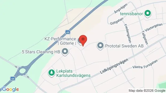 Affärslokaler att hyra i Götene - Bild från Google Street View
