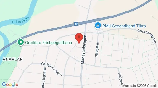 Affärslokaler att hyra i Tibro - Bild från Google Street View