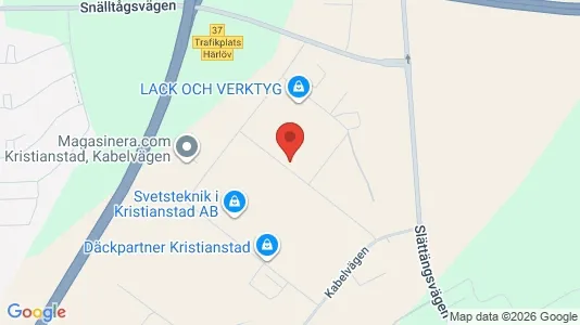 Affärslokaler att hyra i Kristianstad - Bild från Google Street View