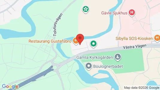 Affärslokaler att hyra i Gävle - Bild från Google Street View