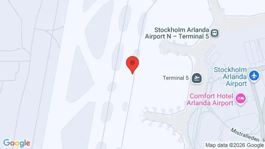 Affärslokaler att hyra i Sigtuna - kort over placeringen