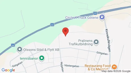Affärslokaler att hyra i Götene - Bild från Google Street View