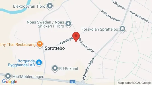 Affärslokaler att hyra i Tibro - Bild från Google Street View