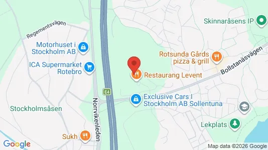 Affärslokaler att hyra i Sollentuna - Bild från Google Street View