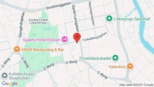 Affärslokaler att hyra i Linköping - Bild från Google Street View