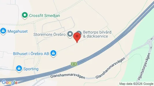 Affärslokaler att hyra i Örebro - Bild från Google Street View