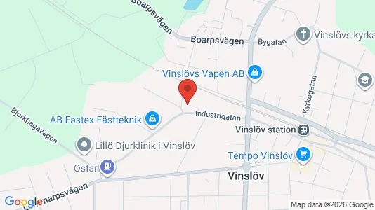 Affärslokaler att hyra i Hässleholm - Bild från Google Street View