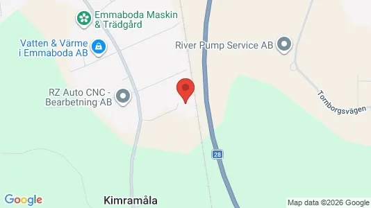 Affärslokaler att hyra i Emmaboda - Bild från Google Street View