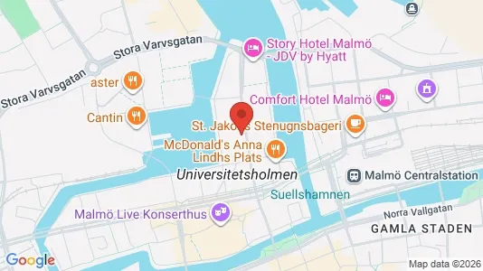 Affärslokaler att hyra i Malmö Centrum - Bild från Google Street View