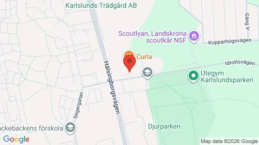 Affärslokaler att hyra i Landskrona - Bild från Google Street View
