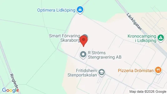 Affärslokaler att hyra i Lidköping - Bild från Google Street View