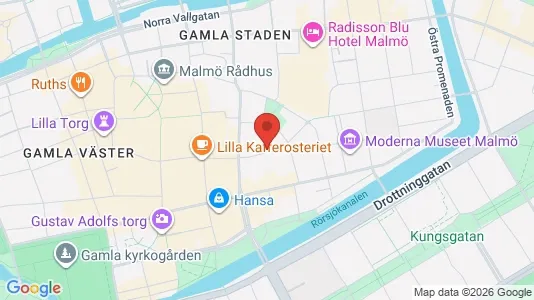 Kontorslokaler att hyra i Malmö Centrum - Bild från Google Street View