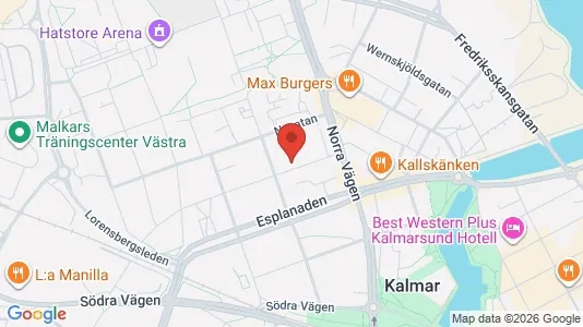 Kontorslokaler att hyra i Kalmar - Bild från Google Street View
