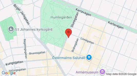 Affärslokaler att hyra i Östermalm - Bild från Google Street View