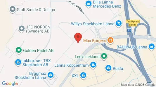 Affärslokaler att hyra i Huddinge - Bild från Google Street View